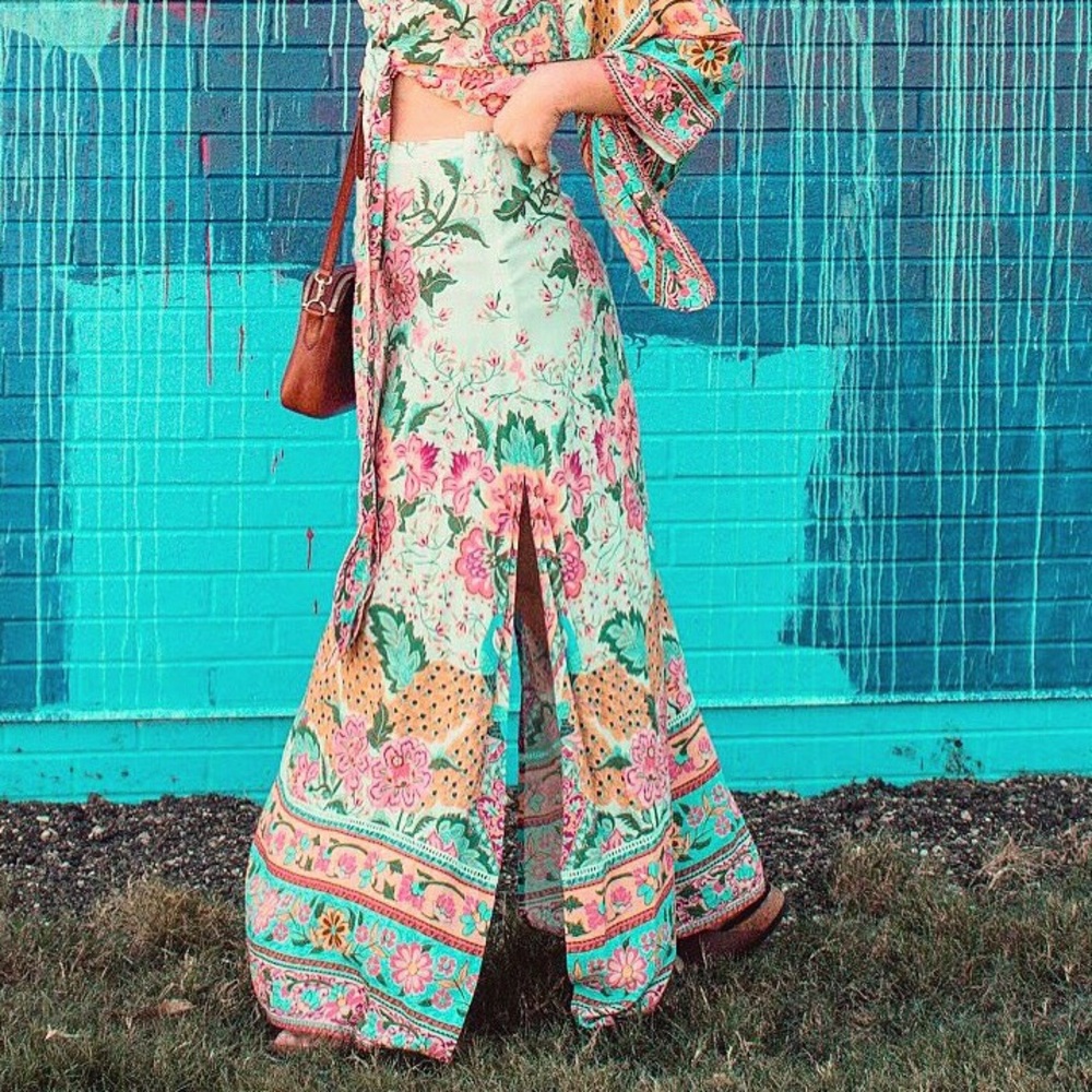 Lotus maxi Skirt